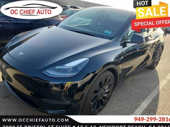 TESLA MODEL Y 2022 7SAYGDEF6NF494248 image